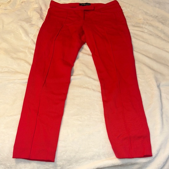 Elizabeth and James Pants - Elizabeth and James Vibrant Red Women's Pants